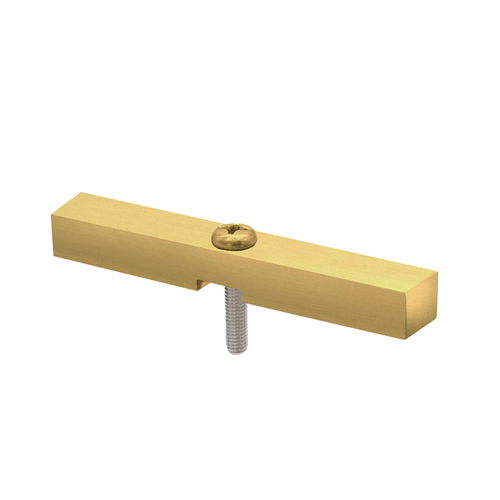 Adapter Block for Jr Patriot Hinge - Satin Brass