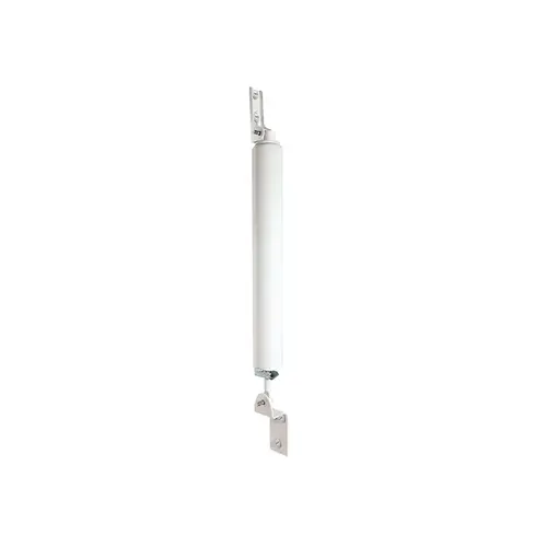 9" - White Finish Screen Door Pneumatic Closer - Light Duty (Single Pack)