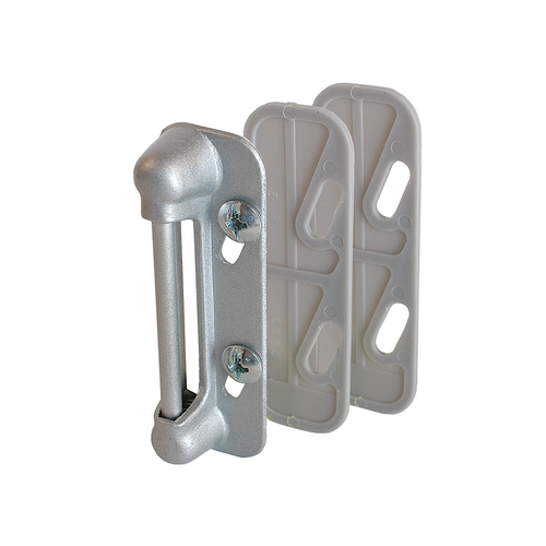 Aluminum - Spring-Loaded Screen Door Strike Plate