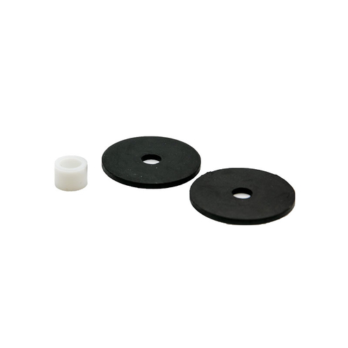 2" Diameter Replacement Rigid Vinyl Gaskets & Grommet For Glass Rail Standoffs