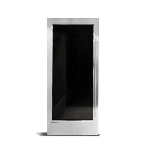 FHC LUX200PSC LUXE 200 Series Custom Single Door - 2-3/16" Stile - Polished Stainless