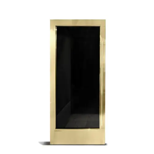 FHC LUX200SBC LUXE 200 Series Custom Single Door - 2-3/16" Stile - Satin Brass