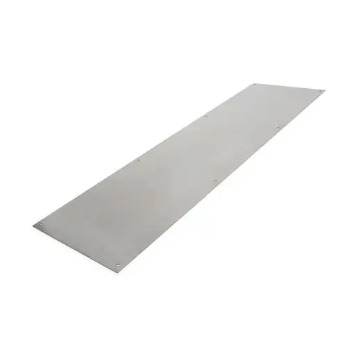 Kick Plate 10"H x 34"W - Brushed Stainless