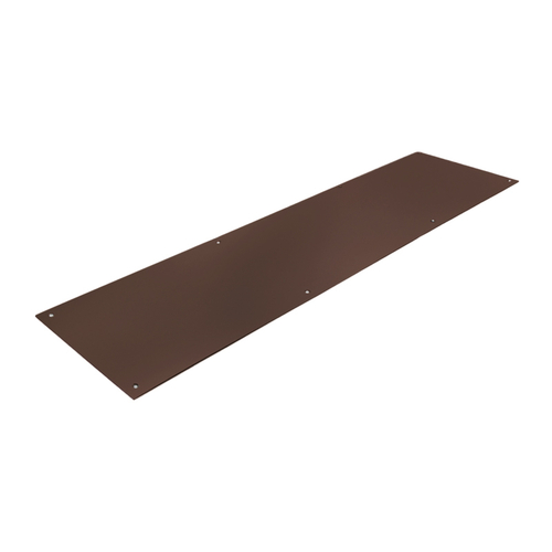 Kick Plate 8"H x 34"W - Dark Bronze