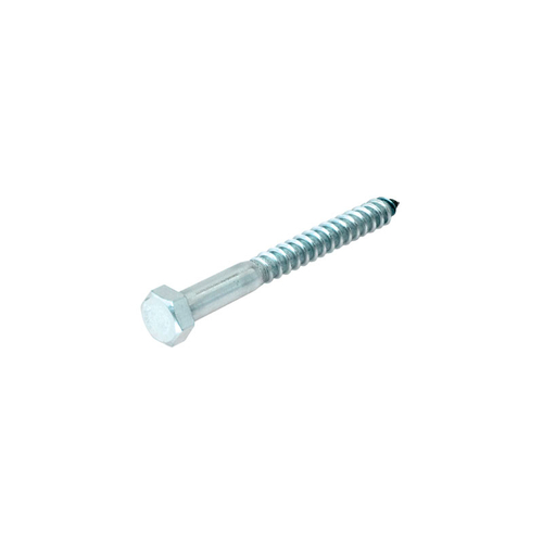 1/4" x 3" Hex Head Lag Bolt - Zinc - pack of 100