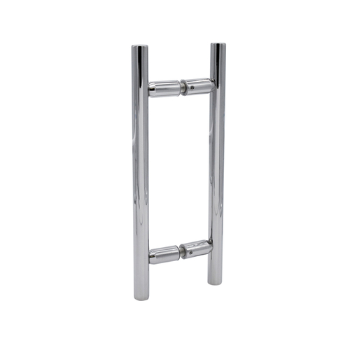 12" Ladder Handle Back-to-Back - Polished Chrome