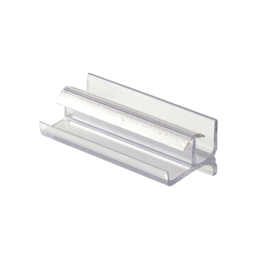 Tub Enclosure Bottom Guide - Workright Products - Clear Plastic - Snap-In (Single Pack)