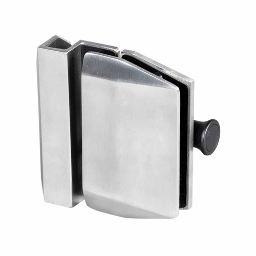 Polaris 90 Degree Gate Latch Glass to Glass with Side Pull Magnetic Latch - Polished Stainless