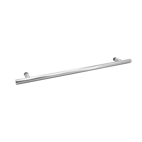 24" Ladder Towel Bar Single-Sided for 1/4" to 1/2" Glass - Polished Chrome