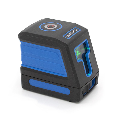 2 Line Laser Level Green Beam with Magnetic L-Stand