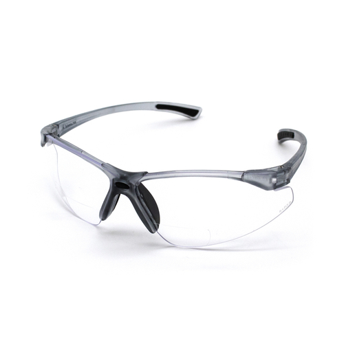 FHC RC2120 Bi-Focal Safety Eyewear - 2.0 - Smoke/Clear Lens