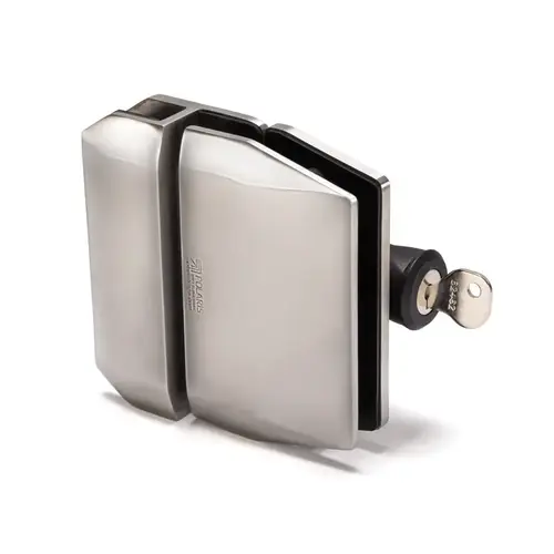 Polaris 180 Degree Gate Latch Glass to Glass with Side Pull Magnetic Latch Polished Stainless