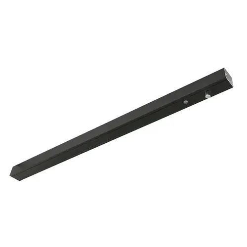 2-1/8" x 1-5/8" x 36" Stock - Narrow Width Single Header - 5/8" Glass - Dark Bronze Anodized