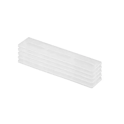 5/8" Nylon By-Pass Door Bottom Guide Carpet Riser - pack of 5