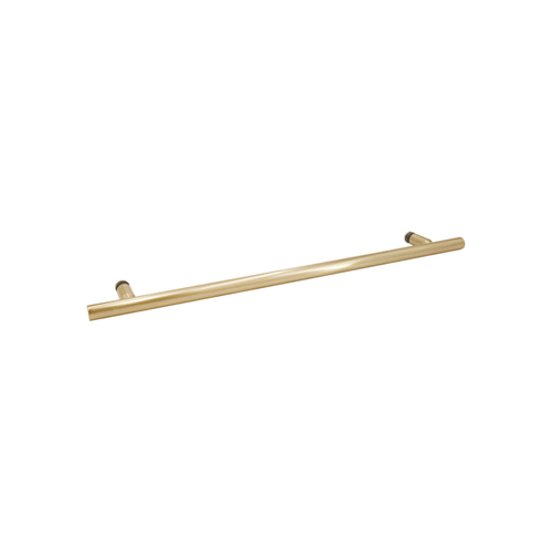 18" Single-Sided Ladder Towel Bar - Satin Brass