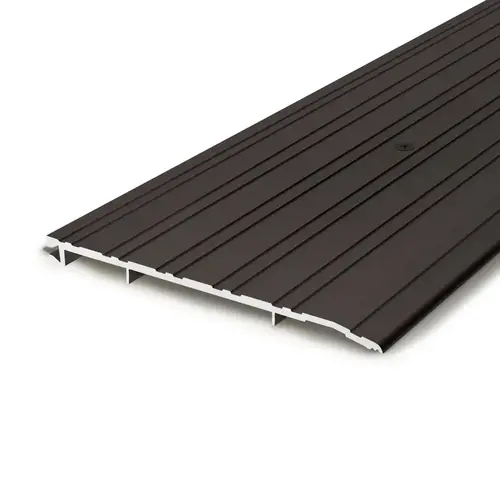 Pemko 6"w x 1/2"h Half Saddle Threshold 36" Length - Dark Bronze Finish