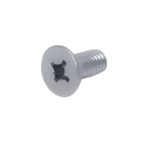 Hinge Coverplate ScrewsPhillips HD 6mm X 15mm - Polished Nickel - pack of 8