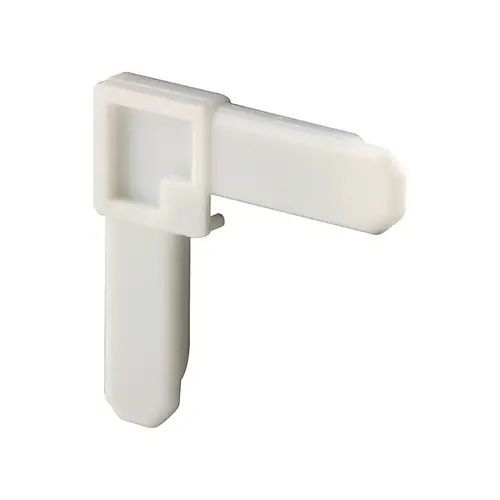 7/16" x 3/4" White Plastic Screen Frame Corner - pack of 100