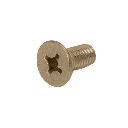 Hinge Coverplate ScrewsPhillips HD 6mm X 15mm - Brushed Bronze - pack of 8