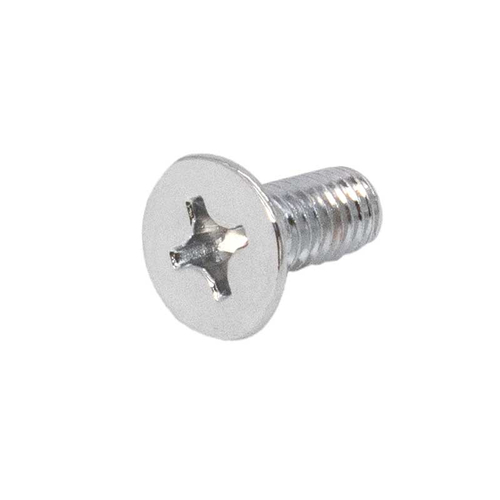 Hinge Coverplate ScrewsPhillips HD 6mm X 15mm - Polished Chrome - pack of 8