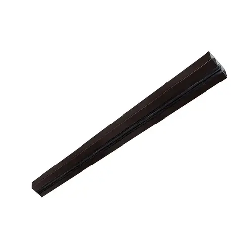 1-3/4" x 4" Pocket Header Custom Length - 1/2" Glass - Oil Rubbed Bronze