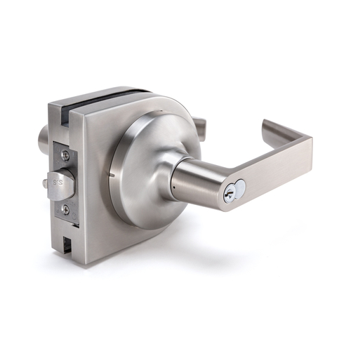 FLH Series Lever Lock And Housing 7-PIN SFIC Storeroom - Brushed Stainless