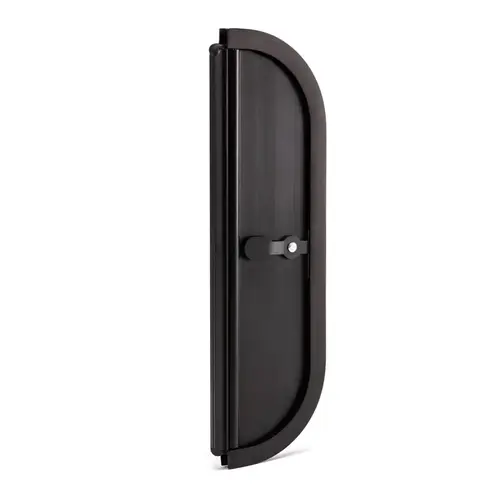 FHC AMS905BL Deluxe Mail Slot 2-5/8" x 9-5/8" - Latch - Dark Black/Bronze Anodized