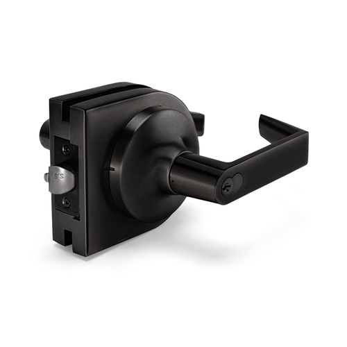 FLH Series Lever Lock And Housing 7-PIN SFIC Storeroom - Matte Black