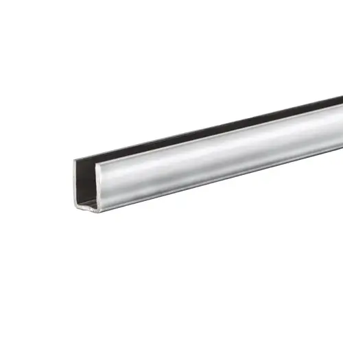 Radiused Back U-Channel 1/4" - 144" Length - Polished Stainless