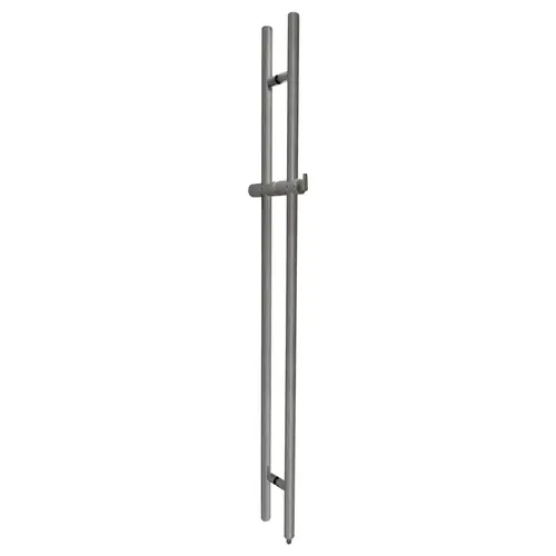 60" Bottom Locking Ladder Pull - Brushed Stainless