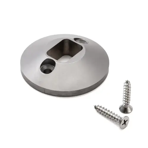 Single Floor Mount Strike For HP110 Panic Handles - Brushed Stainless