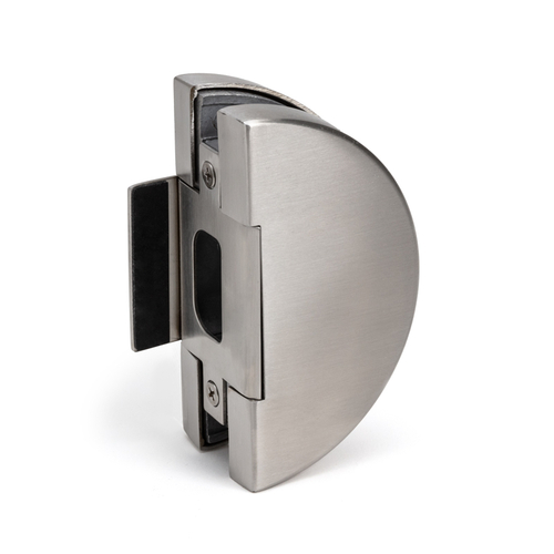 FLH Series Lever Lock Glass Keeper - Brushed Stainless