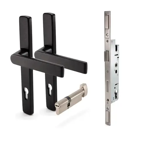 FHC G52L0CKS0K1TMB G52 Mortise Handle Kit Swing-Out - Matte Black