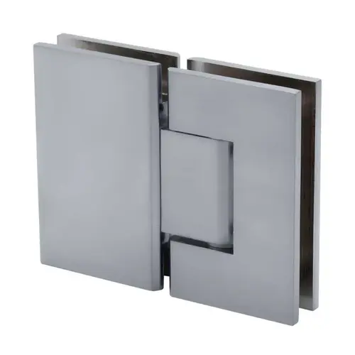 Glendale Series 180 Degree Glass to Glass Hinge - Polished Nickel