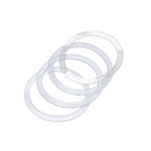 Replacement Clear Gaskets for Thru-Glass Finger Pull - pack of 5