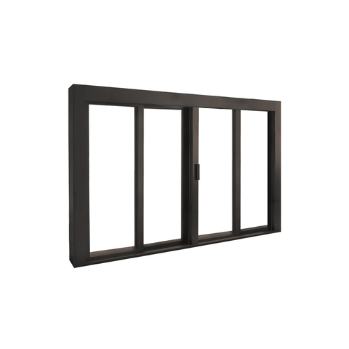 Manual Deluxe Sliding Window - OXXO - Dark Black/Bronze Anodized