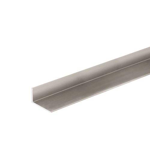 L-Bar 3/8" Extrusion - Brushed Nickel 144" Length