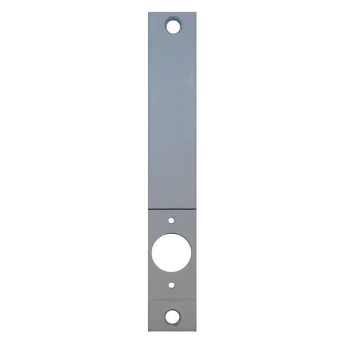 Don Jo EL86PC 1-1/4" x 8" Conversion Plate for Mortise to Electronic Lock Prime Coat Finish