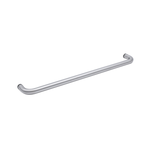 18" Single-Sided Towel Bar Tubular No Washers - Brushed Nickel