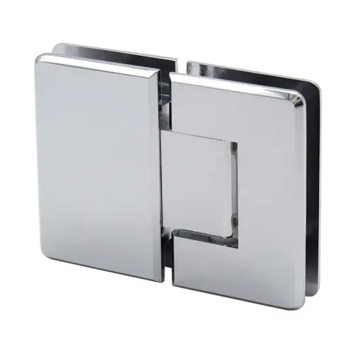 Preston Series 180 Degree Glass to Glass Hinge - Polished Chrome