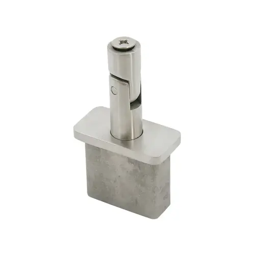 Adjustable Stem For 1" x 2" Rectangular Rail - Brushed Stainless