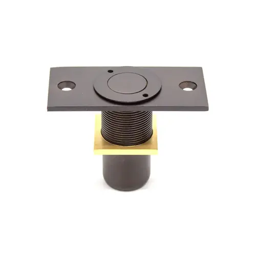 FHC DPS1DU Dust Proof Keeper Non-Locking With Plate - Dark Bronze Anodized