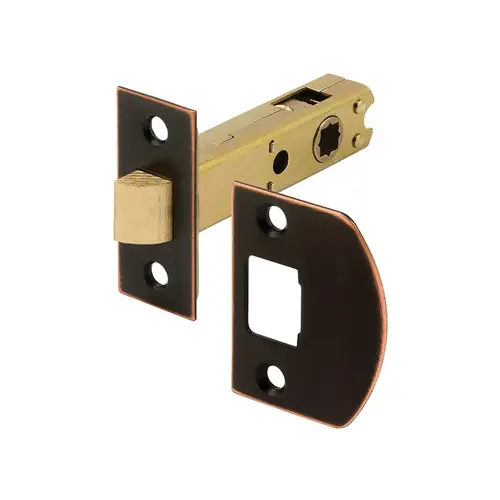 Passage Door Latch - 9/32" And 1/4" Square Drive - Classic Bronze (Single Pack)