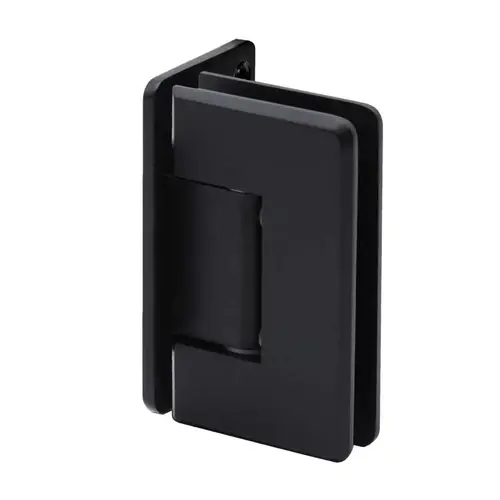 Preston Series Wall Mount Hinge - Offset Back Plate - Matte Black