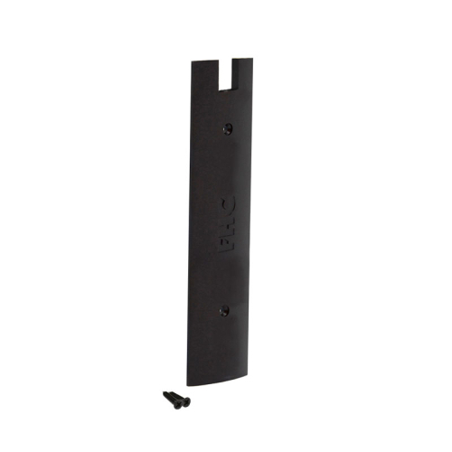 6" Square Sidelite Rail End Cap - Matte Black