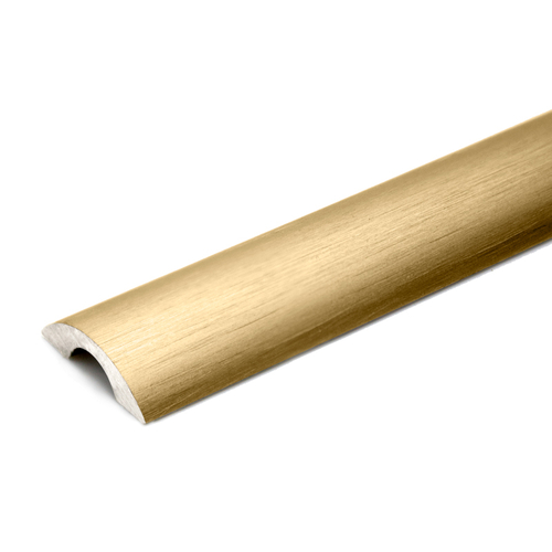 Shower Door Threshold - Satin Brass -  48" Length - pack of 25