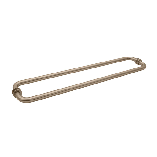 18" X 18" Back-to-Back Towel Bar with Washer - Brushed Bronze