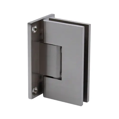 Glendale Series Wall Mount Hinge - Full Back Plate - Brushed Nickel