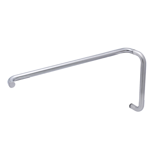 8" Pull Handle 24" Towel Bar Combo No Washers - Brushed Nickel