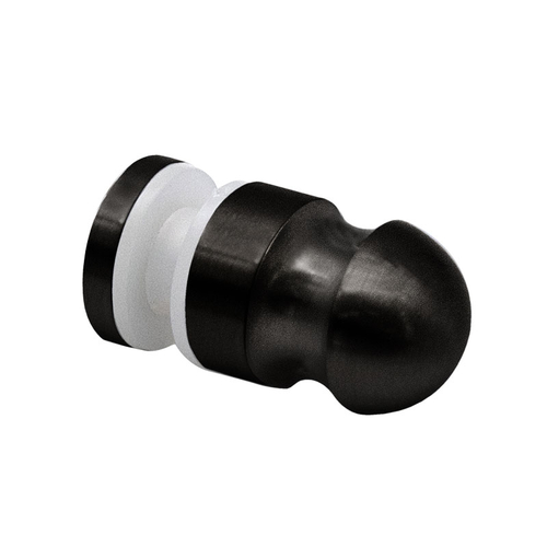 Mini shower Door Knob - Matte Black